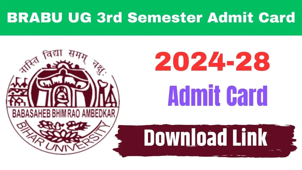 Brabu Ug Semester 3 Admit Card Download